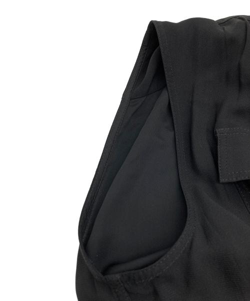 RICK OWENS（リックオウエンス）RICK OWENS (リックオウエンス) SLEEVELESS JUMBO OUTERSHIRT ブラック サイズ:48の古着・服飾アイテム