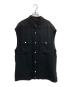 RICK OWENS（リックオウエンス）の古着「SLEEVELESS JUMBO OUTERSHIRT」｜ブラック