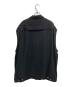 RICK OWENS (リックオウエンス) SLEEVELESS JUMBO OUTERSHIRT ブラック サイズ:48：37000円