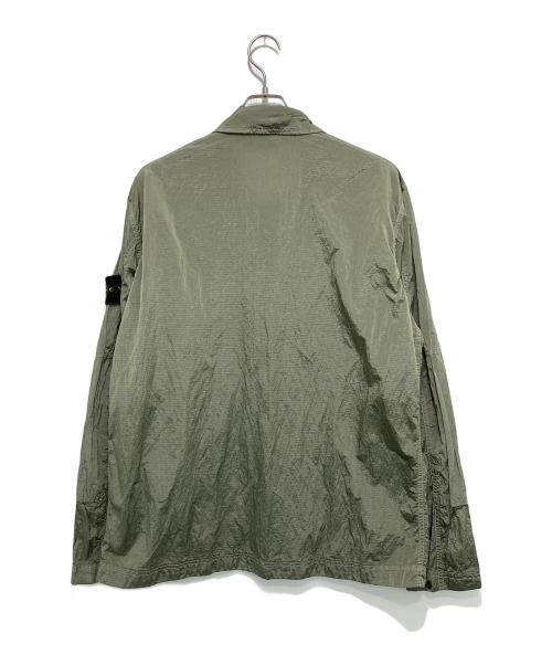 STONE ISLAND（ストーンアイランド）STONE ISLAND (ストーンアイランド) 19SS ナイロンメタルライトウェイトブルゾン グリーン サイズ:XLの古着・服飾アイテム
