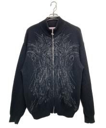 YARDSALE（ヤードセール）の古着「Ripper Knit」｜ブラック