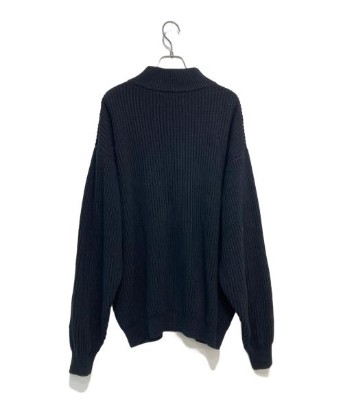YARDSALE（ヤードセール）YARDSALE (ヤードセール) Ripper Knit ブラック サイズ:Lの古着・服飾アイテム