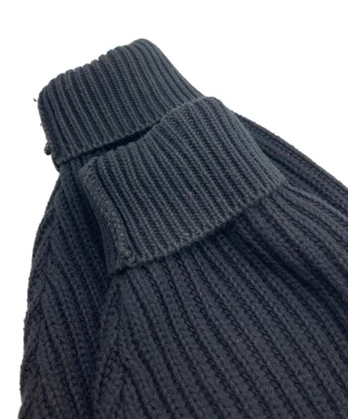 YARDSALE（ヤードセール）YARDSALE (ヤードセール) Ripper Knit ブラック サイズ:Lの古着・服飾アイテム