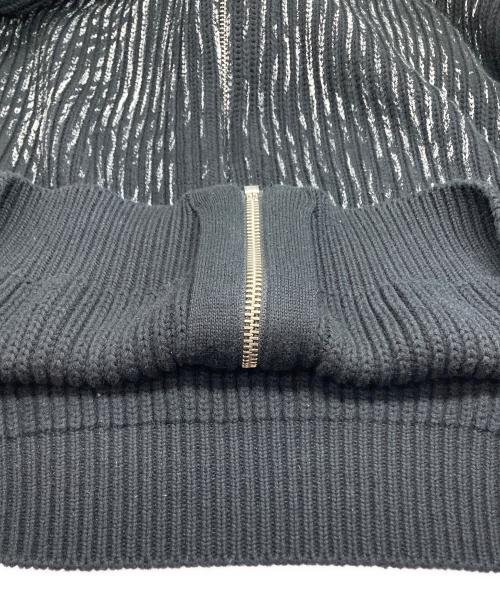 YARDSALE（ヤードセール）YARDSALE (ヤードセール) Ripper Knit ブラック サイズ:Lの古着・服飾アイテム