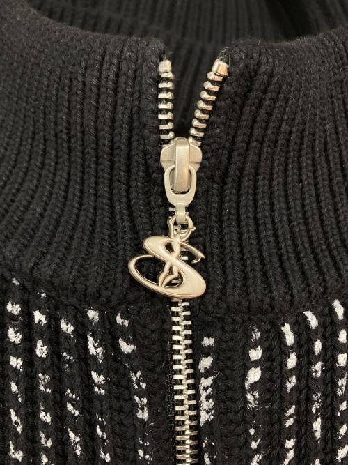 YARDSALE（ヤードセール）YARDSALE (ヤードセール) Ripper Knit ブラック サイズ:Lの古着・服飾アイテム