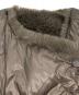 中古・古着 MONCLER (モンクレール) HYKE (ハイク) LEMA リバーシブル フェイクファー ダウンジャケット グレー（ブラウン系）：100000円
