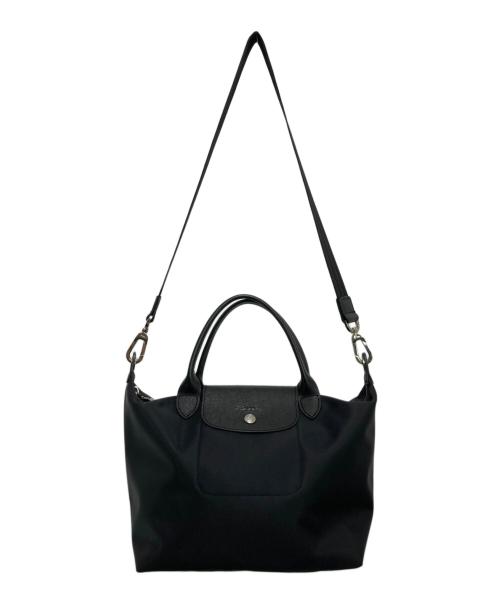 LONGCHAMP（ロンシャン）LONGCHAMP (ロンシャン) 2WAYバッグ ブラックの古着・服飾アイテム