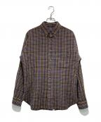 PENDLETONペンドルトン）の古着「ウールチェックシャツ」｜ベージュ×ブルー×グリーン