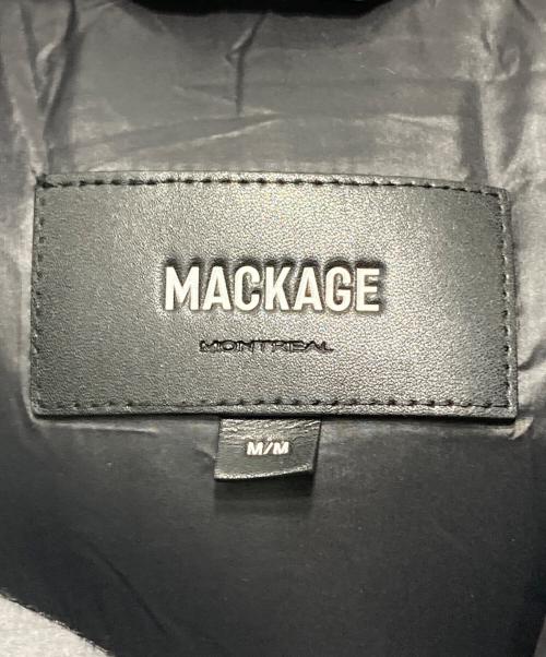mackage（マッカージュ）mackage (マッカージュ) CALINA-R フーデッドダウンコート ブラック サイズ:Mの古着・服飾アイテム