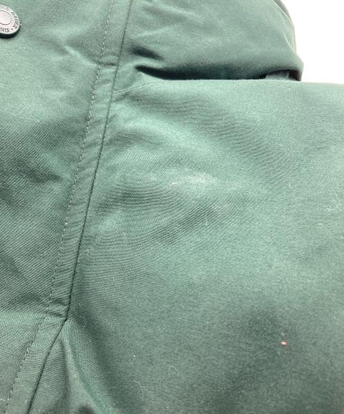 Eddie Bauer（エディーバウアー）Eddie Bauer (エディーバウアー) 90's ダウンジャケット グリーン×ネイビー サイズ:Mの古着・服飾アイテム