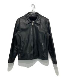 Schott（ショット）の古着「シングルライダース レザージャケット」｜ブラック