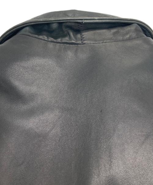 Schott（ショット）Schott (ショット) シングルライダース レザージャケット ブラック サイズ:42の古着・服飾アイテム