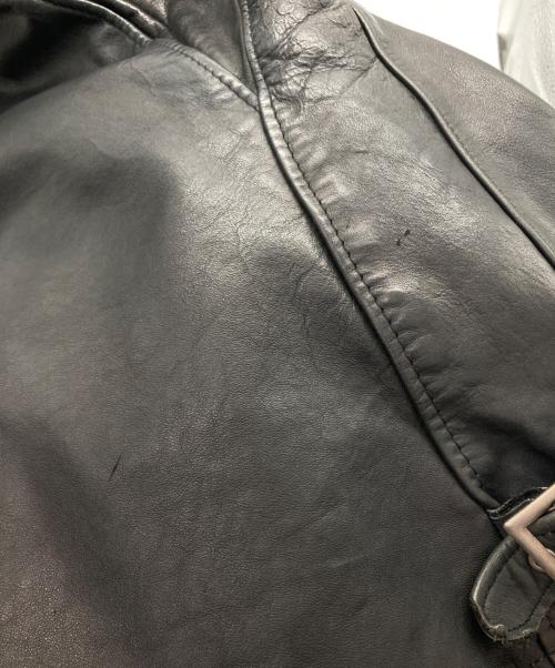 Schott（ショット）Schott (ショット) シングルライダース レザージャケット ブラック サイズ:42の古着・服飾アイテム
