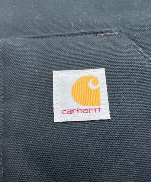 CarHartt（カーハート）CarHartt (カーハート) ダックワークベスト ブラック サイズ:Sの古着・服飾アイテム