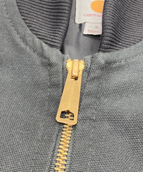 CarHartt（カーハート）CarHartt (カーハート) ダックワークベスト ブラック サイズ:Sの古着・服飾アイテム