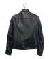 MEN'S MELROSE (メンズメルローズ) シープレザートラッカージャケット ブラック サイズ:3：14000円
