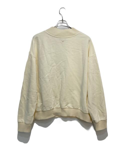 EMPORIO ARMANI（エンポリオ アルマーニ）EMPORIO ARMANI (エンポリオ アルマーニ) ハイネックスウェット ベージュ サイズ:Mの古着・服飾アイテム