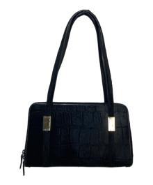 GUCCI（グッチ）の古着「トム・フォード期 ハラコ 型押し ワンショルダーバッグ」｜ブラック