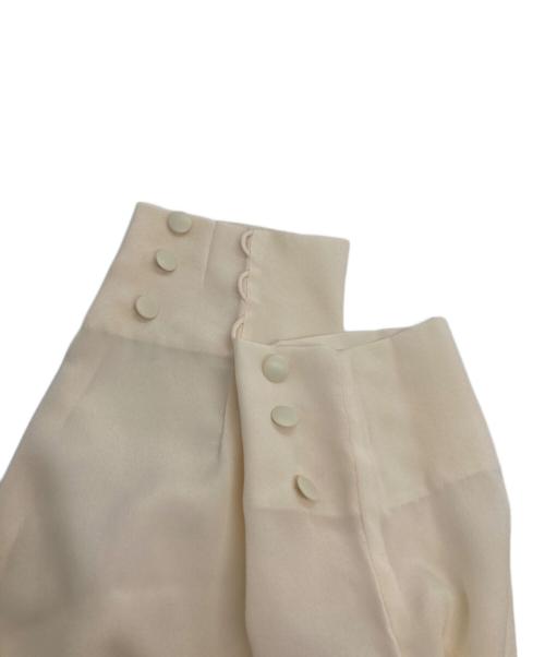 Christian Dior PRET-A-PORTER（クリスチャンディオールプレタポルテ）Christian Dior PRET-A-PORTER (クリスチャンディオールプレタポルテ) シルクブラウス ベージュ サイズ:Mの古着・服飾アイテム