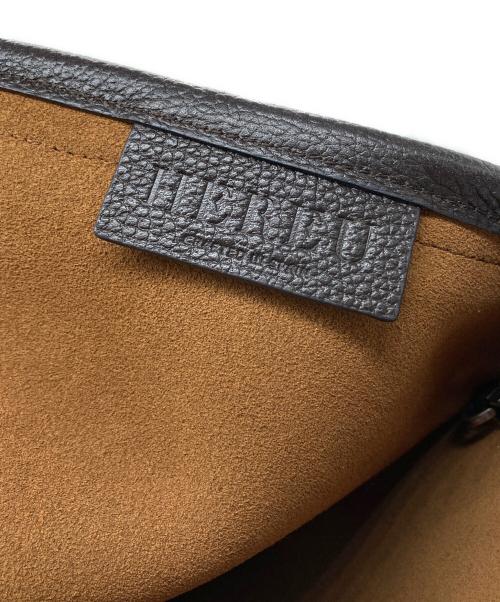 HEREU（ヘリュー）HEREU (ヘリュー) CALELLA CURLY SHEARLING TRIM シアリングトリム ハンドバッグ ブラウンの古着・服飾アイテム