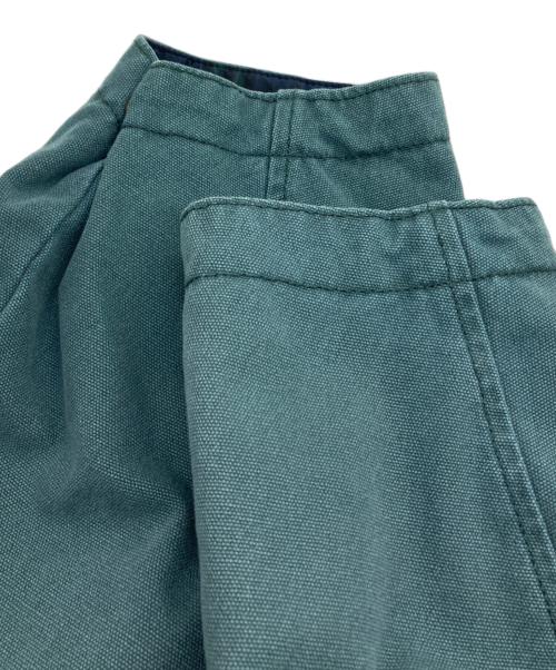 NAUTICA（ノーティカ）NAUTICA (ノーティカ) ダックロングコート グリーン×ブラウン サイズ:Mの古着・服飾アイテム