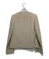 Salvatore Ferragamo (サルヴァトーレ フェラガモ) ノーカラージャケット ベージュ サイズ:(I)38 未使用品：18000円