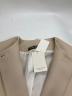 中古・古着 Salvatore Ferragamo (サルヴァトーレ フェラガモ) ノーカラージャケット ベージュ サイズ:(I)38 未使用品：18000円