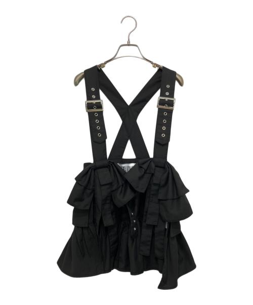 HEIHEI（ヘイヘイ）HEIHEI (ヘイヘイ) リボンハーネス ブラック サイズ:Fの古着・服飾アイテム