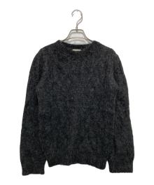 DRIES VAN NOTEN（ドリスヴァンノッテン）の古着「アルパカ混ニット」｜グレー