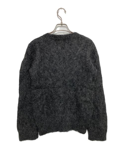 DRIES VAN NOTEN（ドリスヴァンノッテン）DRIES VAN NOTEN (ドリスヴァンノッテン) アルパカ混ニット グレー サイズ:Extra Smallの古着・服飾アイテム