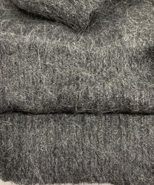 DRIES VAN NOTEN（ドリスヴァンノッテン）DRIES VAN NOTEN (ドリスヴァンノッテン) アルパカ混ニット グレー サイズ:Extra Smallの古着・服飾アイテム