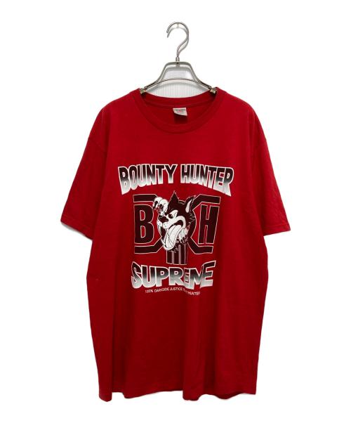 SUPREME（シュプリーム）SUPREME (シュプリーム) BOUNTY HUNTER (バウンティハンター) Wolf Tee レッド サイズ:Ｌの古着・服飾アイテム