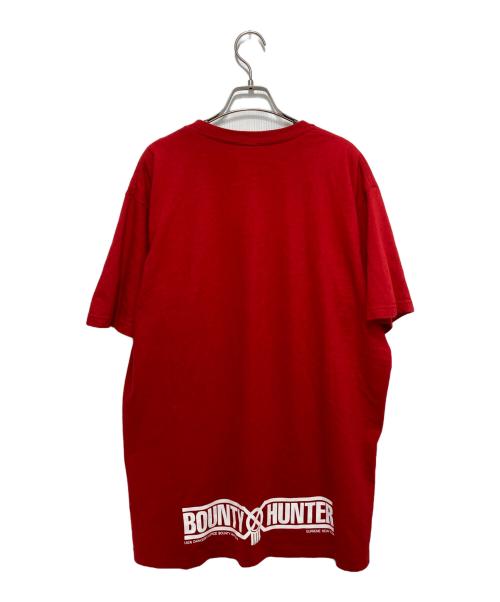 SUPREME（シュプリーム）SUPREME (シュプリーム) BOUNTY HUNTER (バウンティハンター) Wolf Tee レッド サイズ:Ｌの古着・服飾アイテム