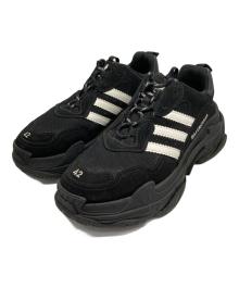 adidas×BALENCIAGA（アディダス×バレンシアガ）の古着「TRIPLE S」｜ブラック×ホワイト