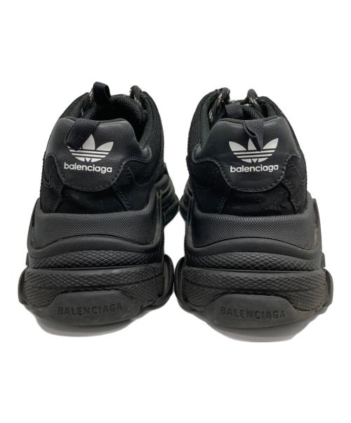 adidas（アディダス）adidas (アディダス) BALENCIAGA (バレンシアガ) TRIPLE S ブラック×ホワイト サイズ:42の古着・服飾アイテム
