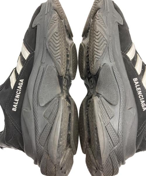 adidas（アディダス）adidas (アディダス) BALENCIAGA (バレンシアガ) TRIPLE S ブラック×ホワイト サイズ:42の古着・服飾アイテム