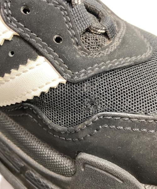 adidas（アディダス）adidas (アディダス) BALENCIAGA (バレンシアガ) TRIPLE S ブラック×ホワイト サイズ:42の古着・服飾アイテム