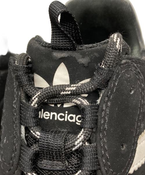 adidas（アディダス）adidas (アディダス) BALENCIAGA (バレンシアガ) TRIPLE S ブラック×ホワイト サイズ:42の古着・服飾アイテム