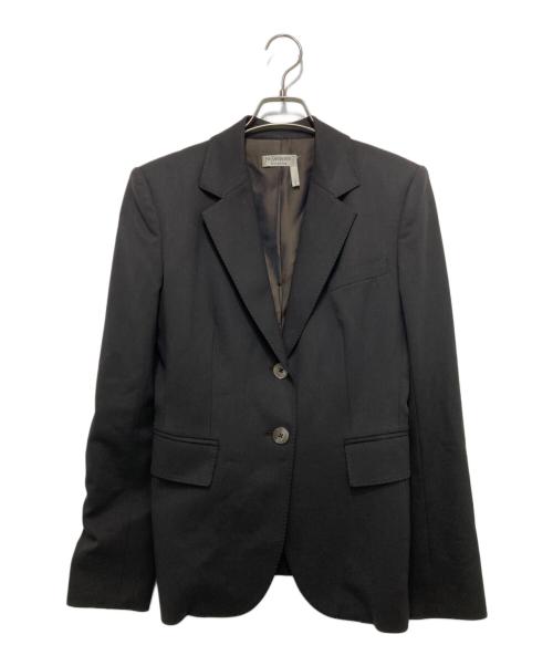 Yves Saint Laurent（イヴサンローラン）Yves Saint Laurent (イヴサンローラン) テーラードジャケット ダークブラウン サイズ:34の古着・服飾アイテム