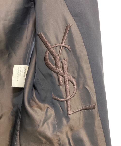 Yves Saint Laurent（イヴサンローラン）Yves Saint Laurent (イヴサンローラン) テーラードジャケット ダークブラウン サイズ:34の古着・服飾アイテム