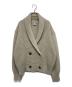 HERMES（エルメス）の古着「26AW カシミヤ ダブル ニットジャケット」｜ベージュ