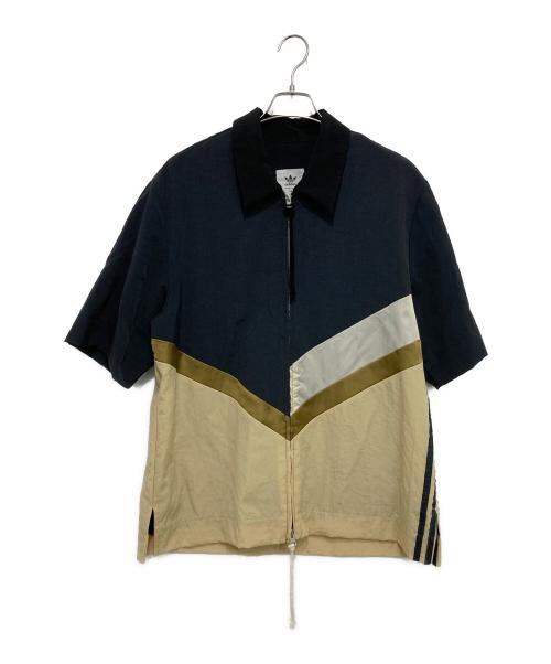 adidas（アディダス）adidas (アディダス) Song for the Mute (ソングフォーザミュート) SONG FOR THE MUTE Shirt グレー×ベージュ サイズ:Mの古着・服飾アイテム