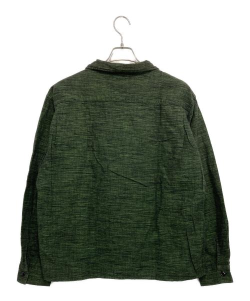 TENDERLOIN（テンダーロイン）TENDERLOIN (テンダーロイン) オープンカラーシャツ グリーン サイズ:Lの古着・服飾アイテム