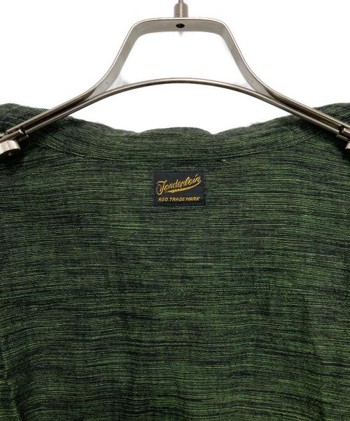 TENDERLOIN（テンダーロイン）TENDERLOIN (テンダーロイン) オープンカラーシャツ グリーン サイズ:Lの古着・服飾アイテム