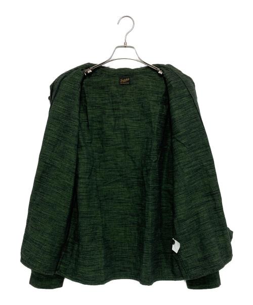 TENDERLOIN（テンダーロイン）TENDERLOIN (テンダーロイン) オープンカラーシャツ グリーン サイズ:Lの古着・服飾アイテム