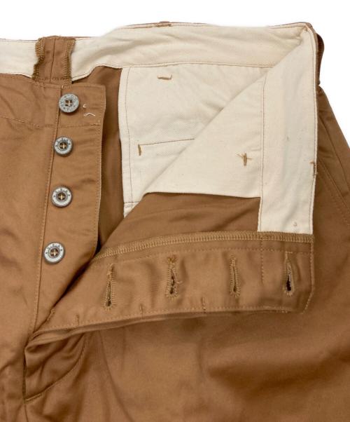 BUZZ RICKSON'S（バズリクソンズ）BUZZ RICKSON'S (バズリクソンズ) EARLY MILITARY CHINOS 1945 MODEL ブラウン サイズ:SIZE 38の古着・服飾アイテム
