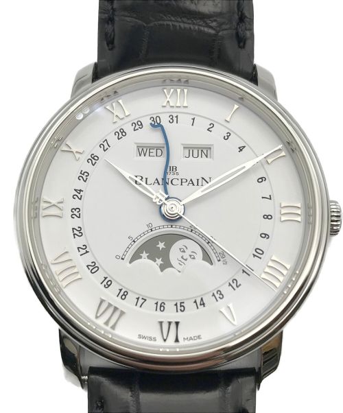 BLANCPAIN（ブランパン）BLANCPAIN (ブランパン) ヴィルレ ホワイト サイズ:40mmの古着・服飾アイテム