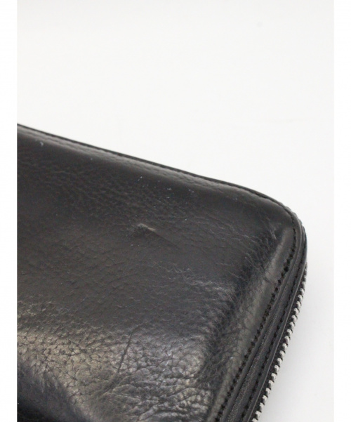 CHROME HEARTS（クロムハーツ）CHROME HEARTS (クロムハーツ) セメタリークロスパッチウォレット ブラック サイズ:-の古着・服飾アイテム