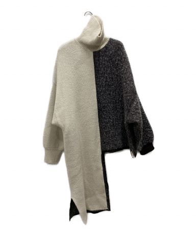 トップス ANDREA&CO. COLOR SCHEME ASYMMETRY KNIT トップス ANDREA&CO. COLOR SCHEME ASYMMETRY KNIT ANDREA&Co. COLOR