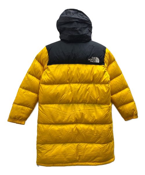 THE NORTH FACE（ザ ノース フェイス）THE NORTH FACE (ザ ノース フェイス) LONG NUPTSE COAT イエロー×ブラック サイズ:Mの古着・服飾アイテム